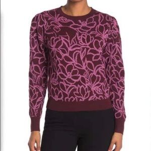 Kate Spade Scribble Flora Sweater